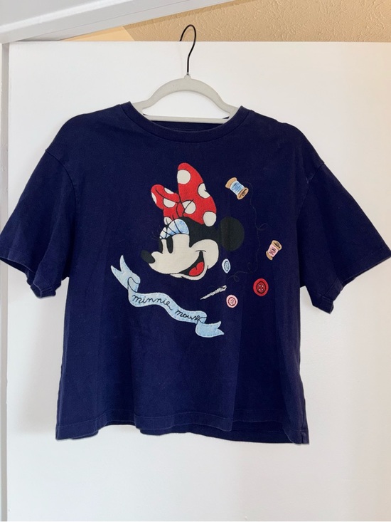 Uniqlo Tops - Disney Minnie Mouse Navy Tee